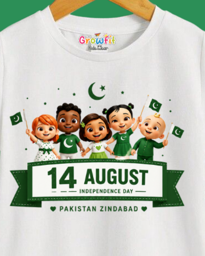 14 August Pakistan Zindabad  Kid's T-Shirt