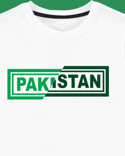 14 August Pakistan White Kids T-Shirt