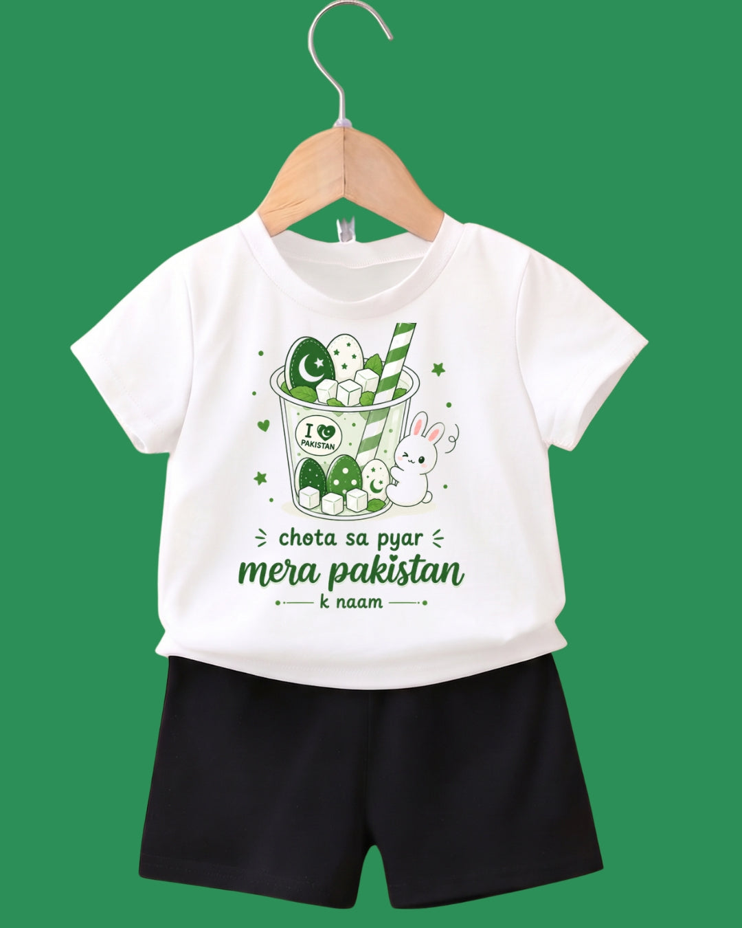 Chota Sa Pyar Mera Pakistan K Naam Kids 14th August Outfit