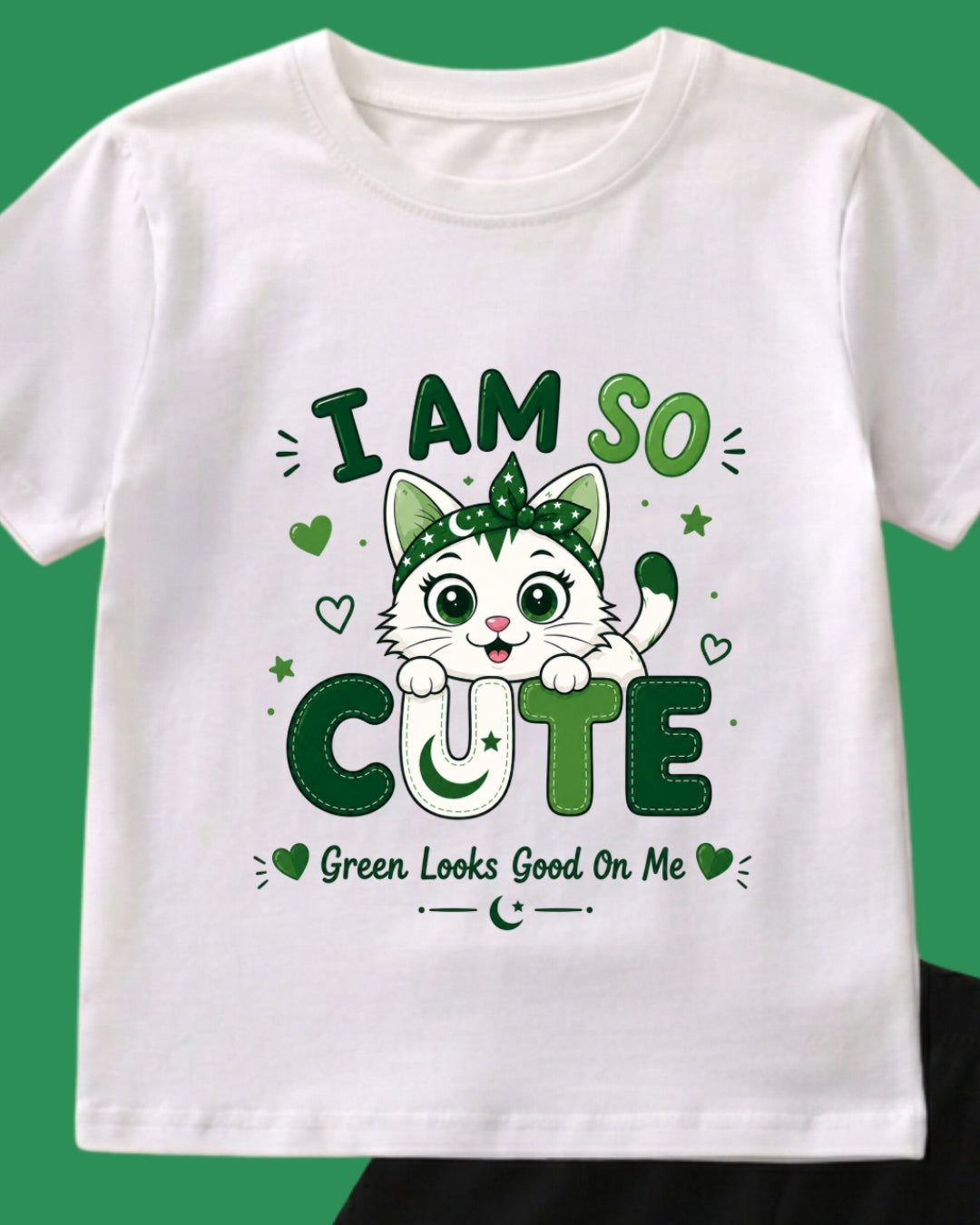 I Am So Cute 14th August Girls T-Shirt & Shorts Set